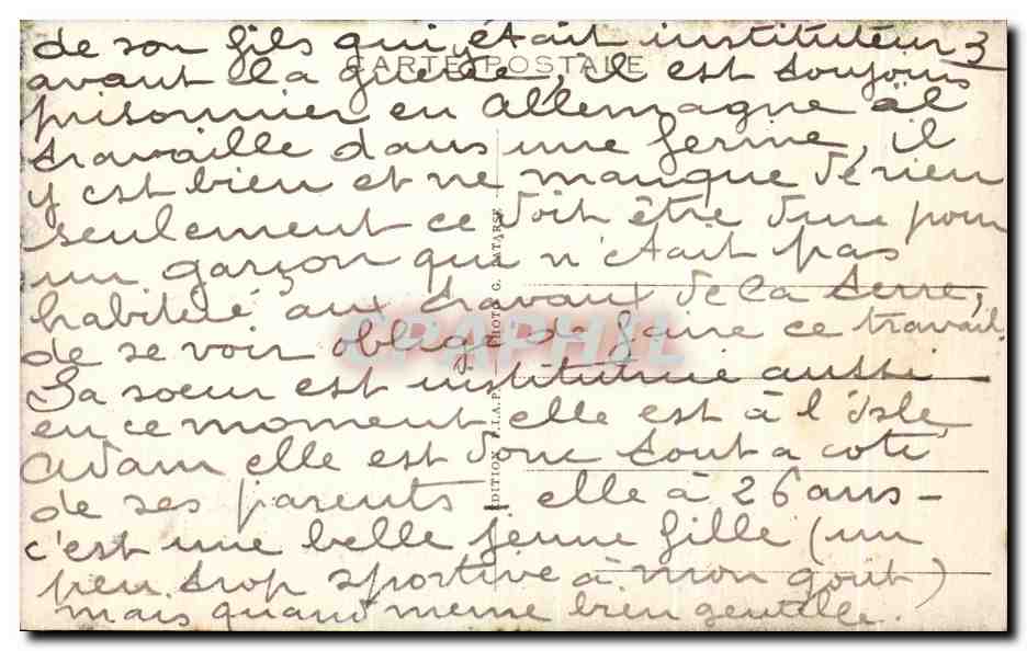 L'Isle-Adam (S.-et-O.) — Le Bras du Moulin — C. P. A. n° 302 — Verso