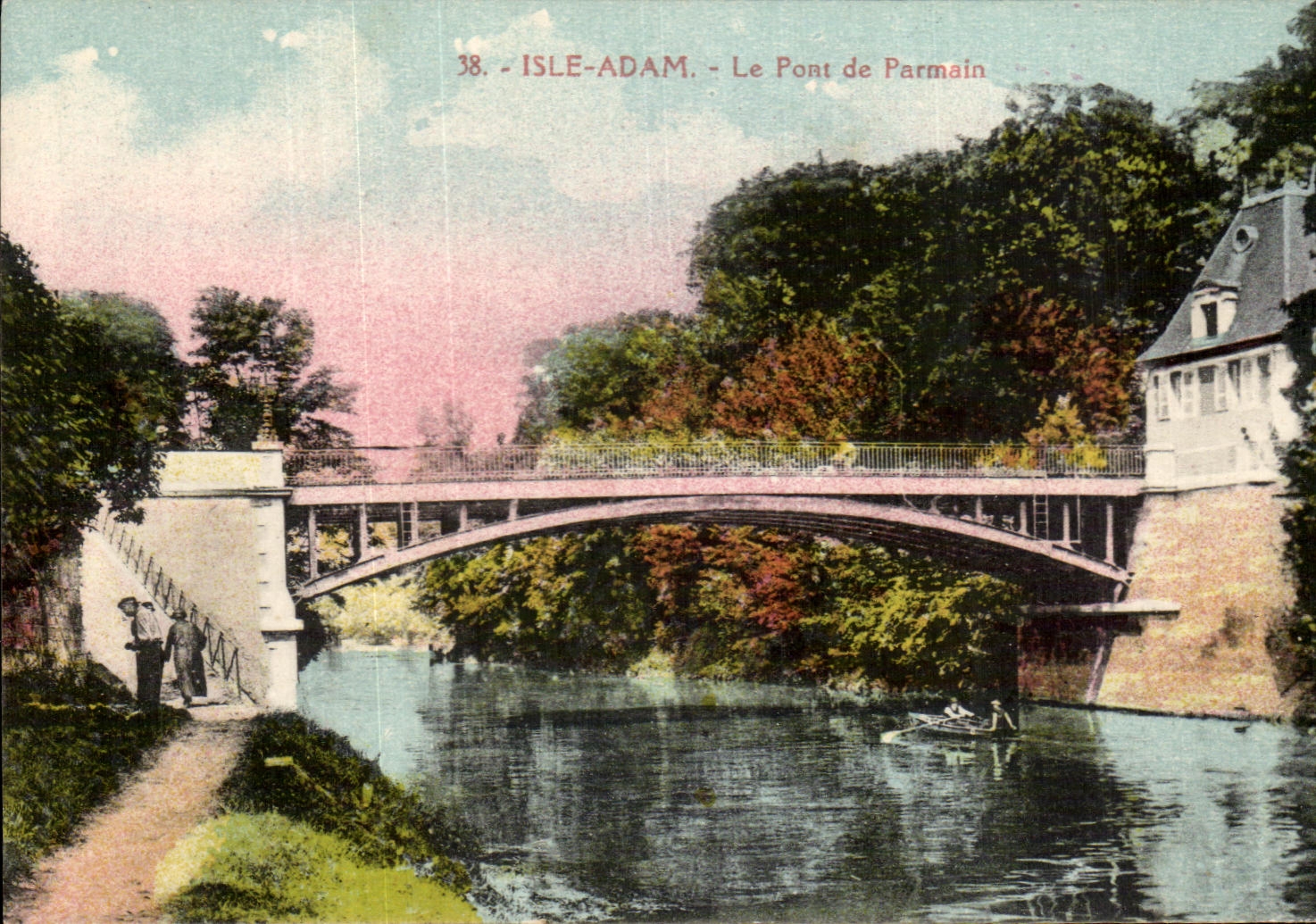 Isle-Adam - Le Pont de Parmain — Édition G. Olivier, n°38