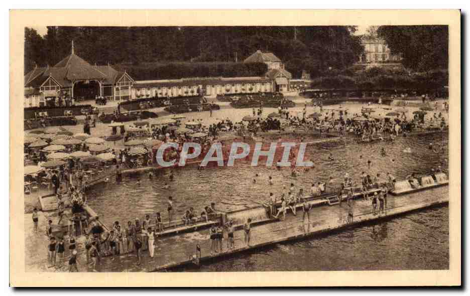 Les Piscines et les Cabines — L'Isle Adam — Édition de Cader