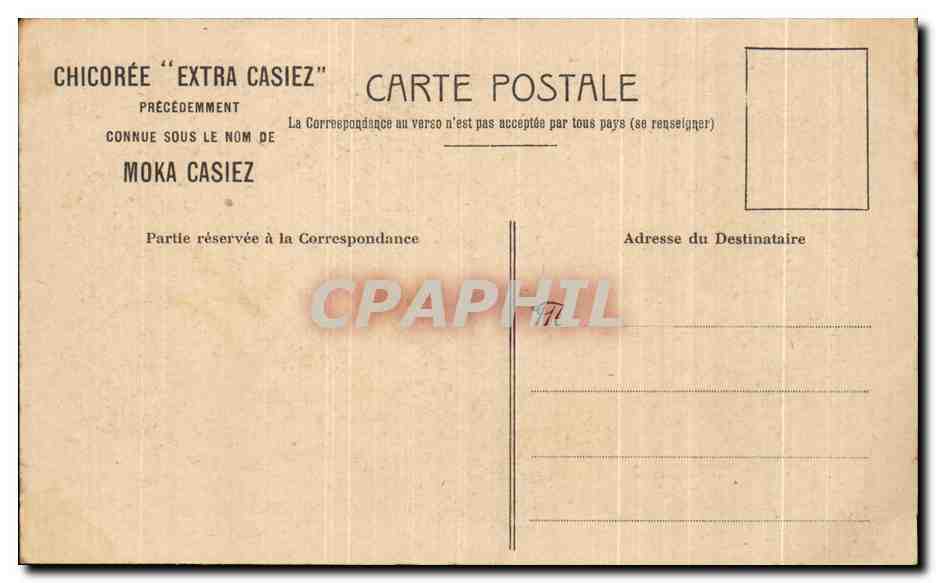 CPA La Peinture Alsina — Verso