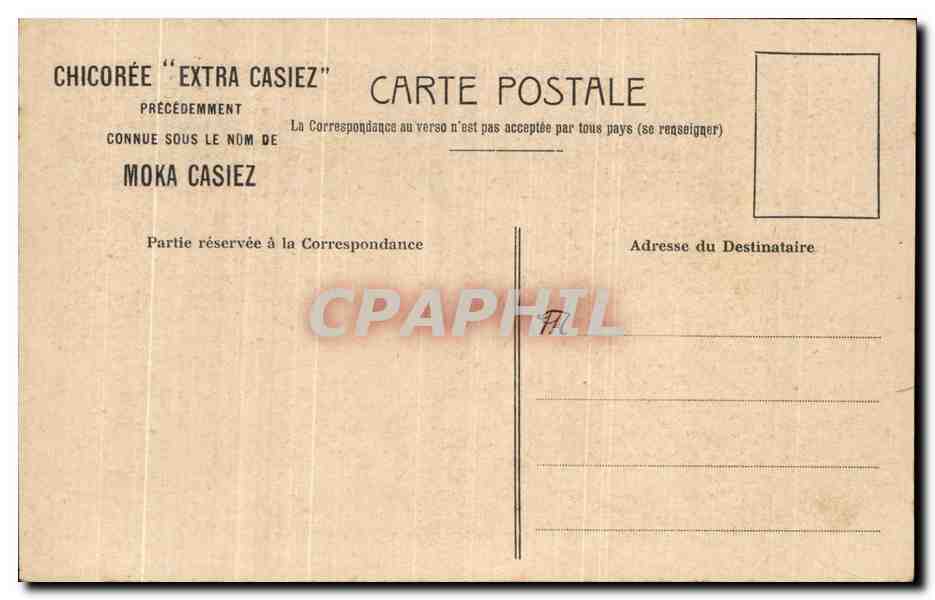 CPA La Causette Jardinez — Verso
