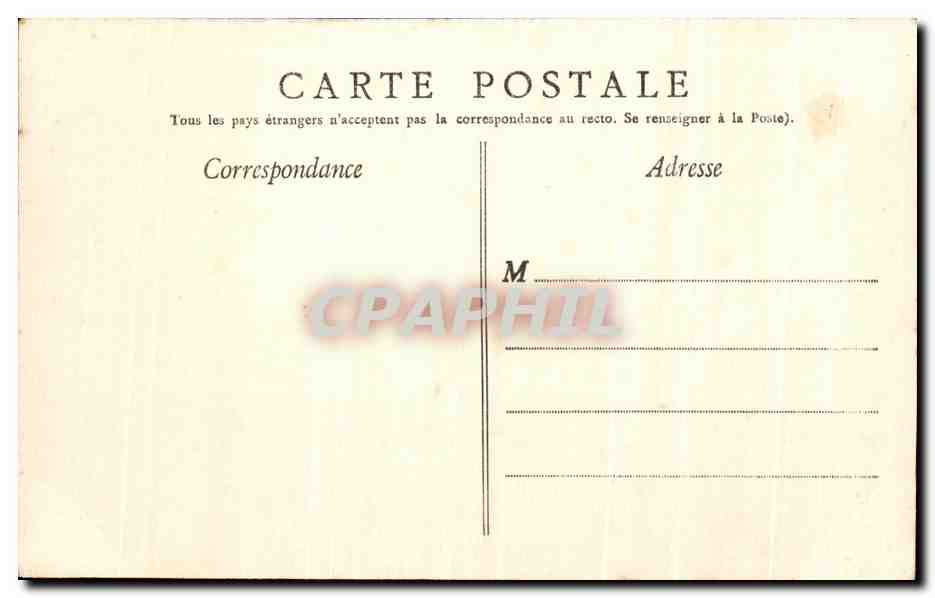 CPA Les Epouseux De Berry Folklore Costume — Verso