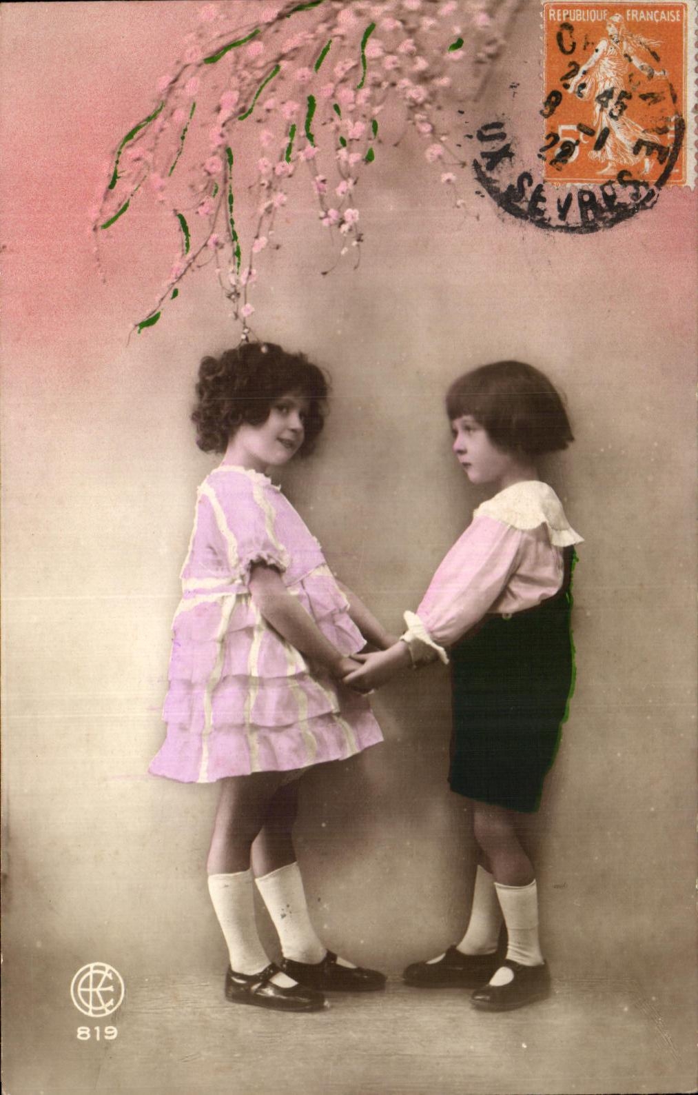 CPA Fantaisie Enfants