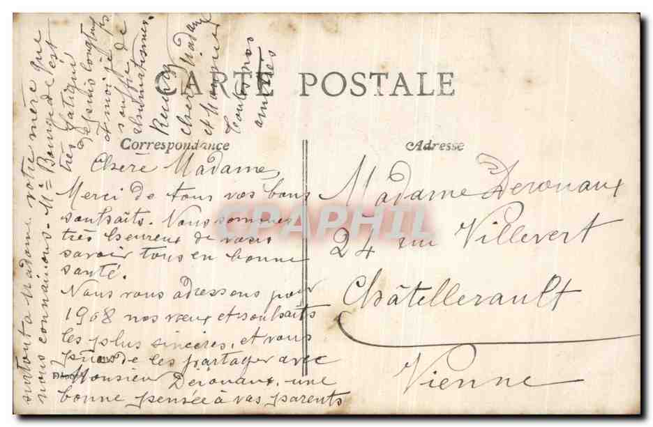 CPA Fantaisie Enfant — Rückseite