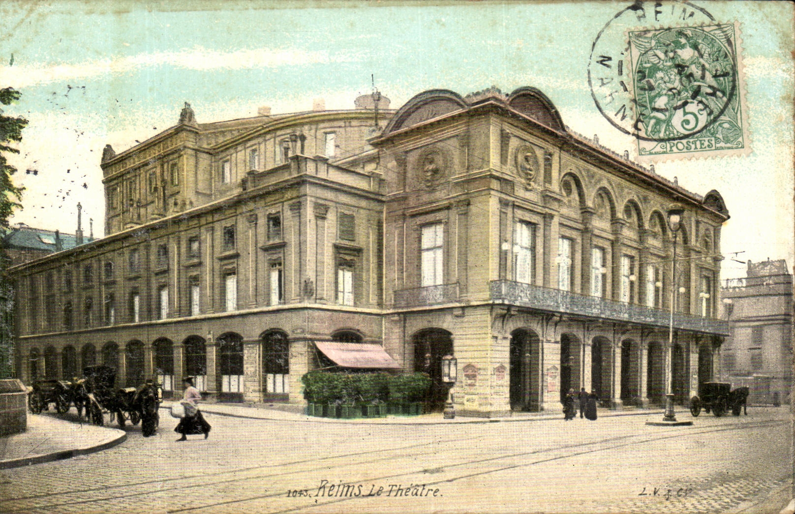 CPA Reims Le Theatre