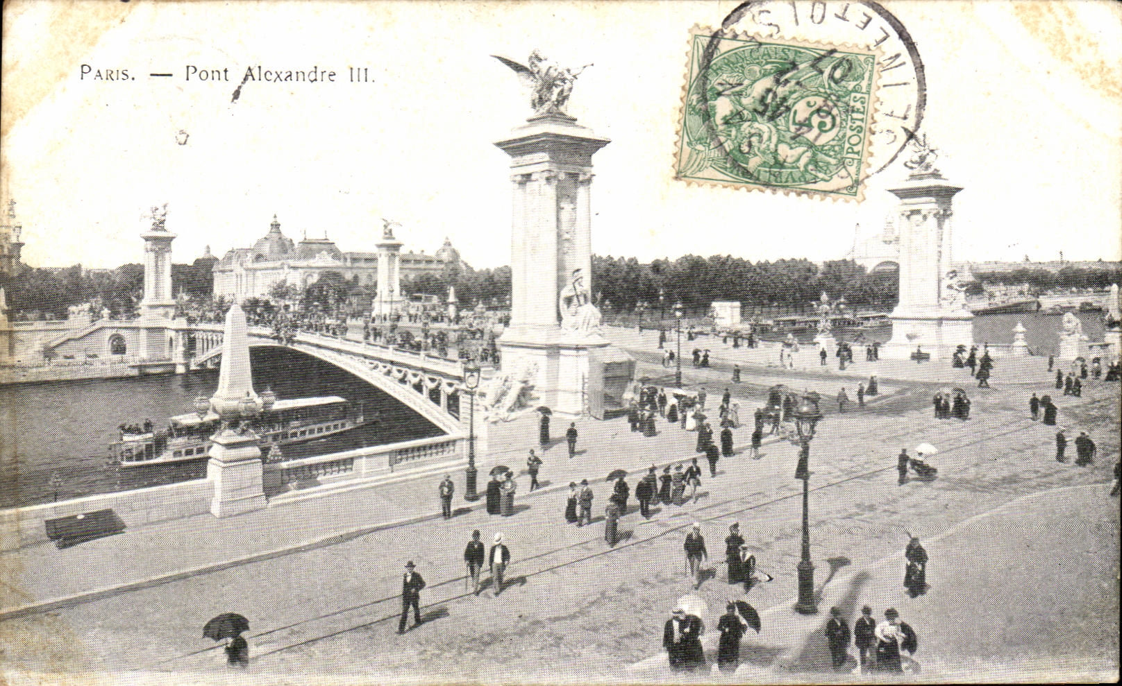 CPA Paris Pont Alexandre III
