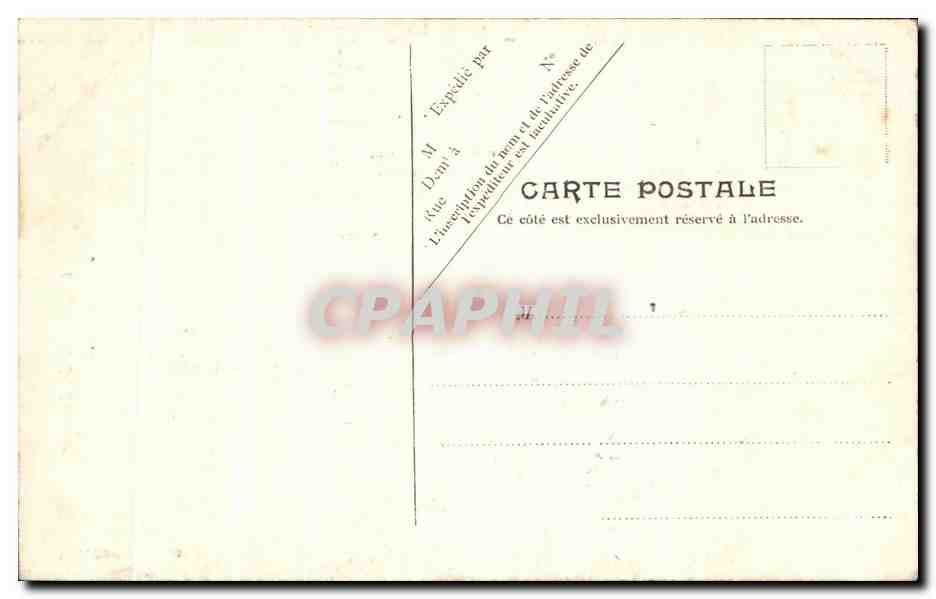 CPA Chapelle de St Sauveur  — Verso