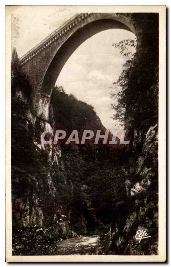 CPA hautes Pyrenees Saint Sauveur Le Pont Napoleon