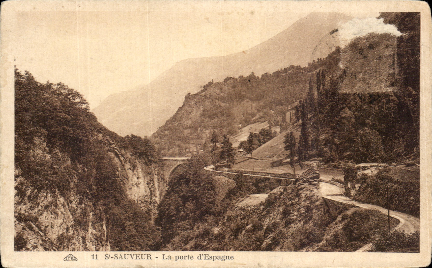 S-SAUVEUR - La porte d'Espagne — éditeur anonyme, n° de série 11