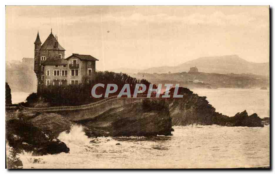 CPA Biarritz Chateau Et La Rhune