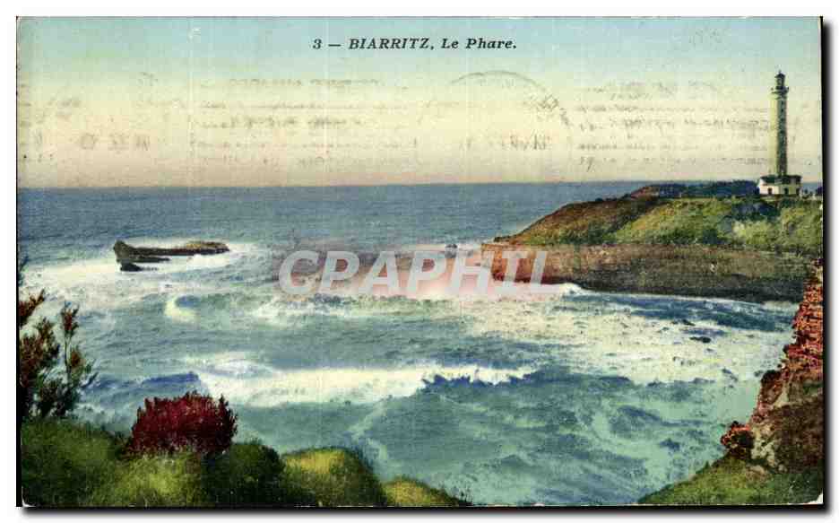 CPA Biarritz Le Phare