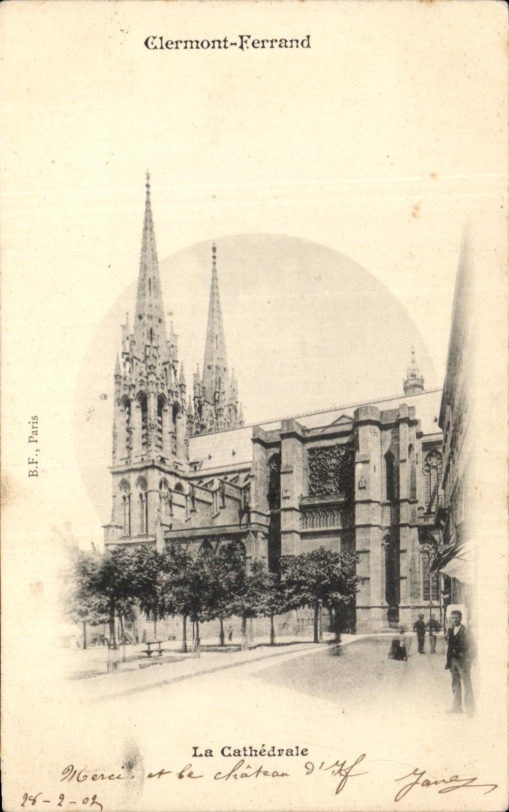 CPA Clermont Ferrand La Cathedrale