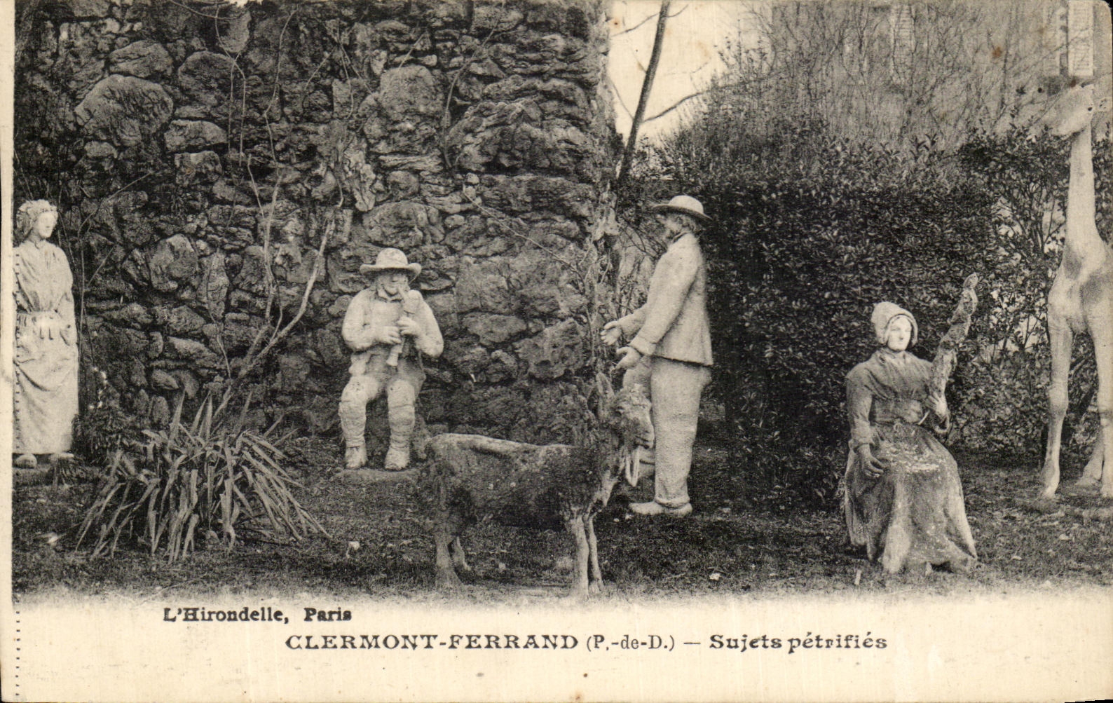 L'Hirondelle, Paris — Sujets pétrifiés — Clermont-Ferrand (P.-de-D.)