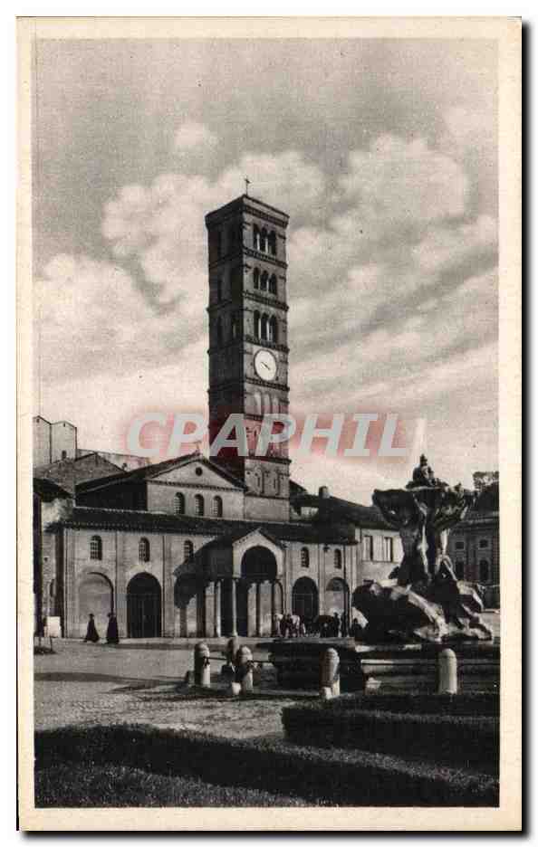 CPA Italie Roma Santa maria in costmedin 