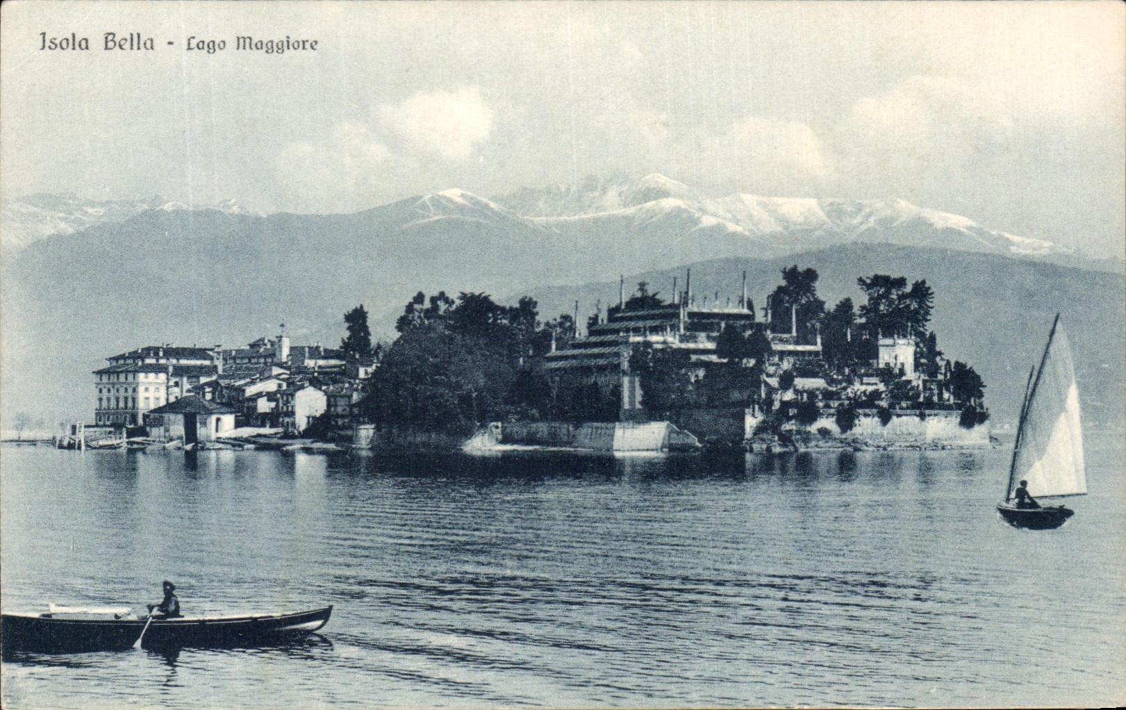 CPA Italie isola Bella lago Maggiore 