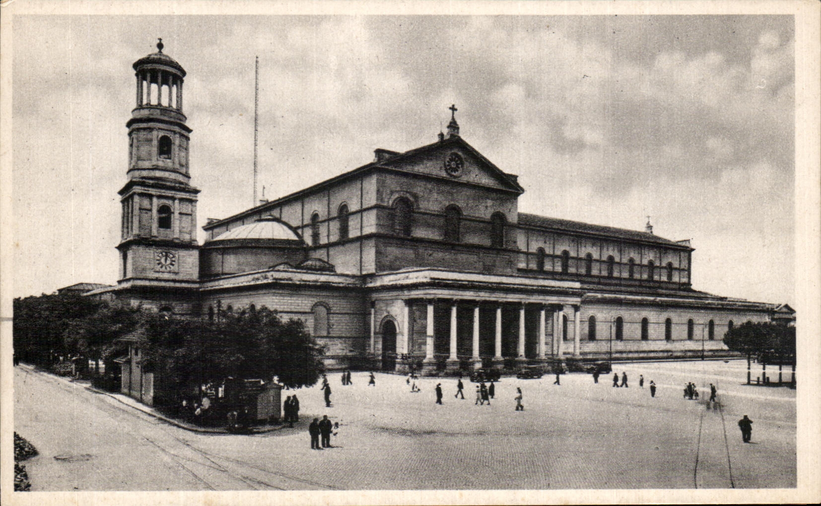 CPA Italie Roma Basilica di s Paolo