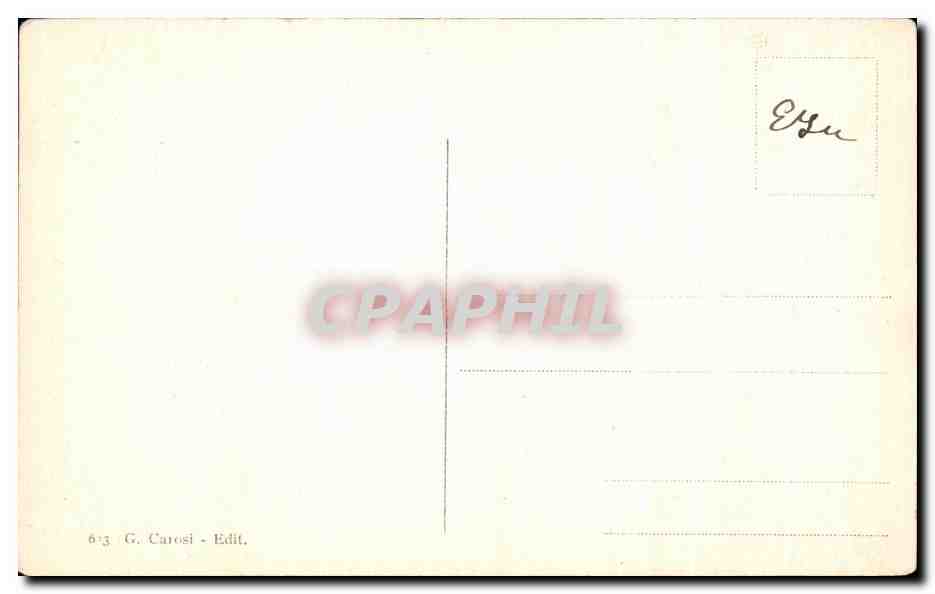 CPA Italie Tivoli Veduta pittoresca — Rückseite