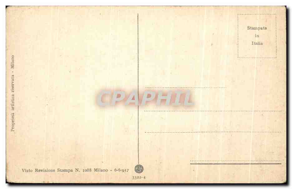 CPA Italie Genova s pietro della porta Piazza Blanchi  — Rückseite