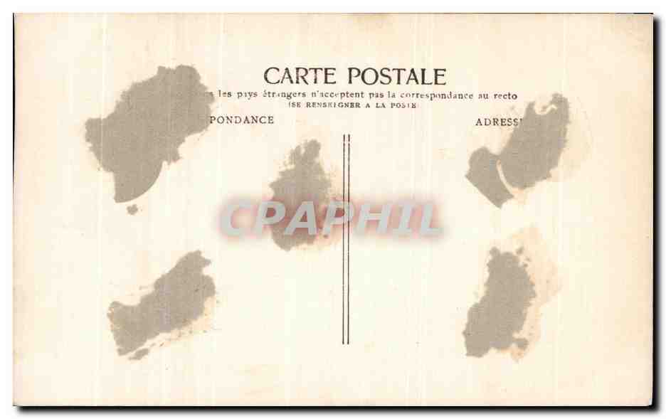 CPA Fantaisie Enfant  — Rückseite
