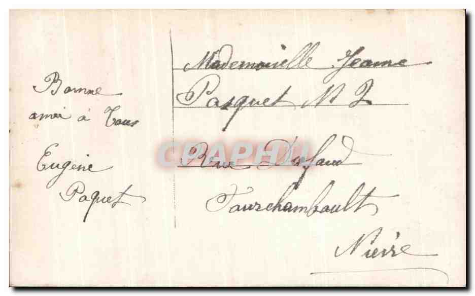 CPA Fantaisie Enfant  — Rückseite