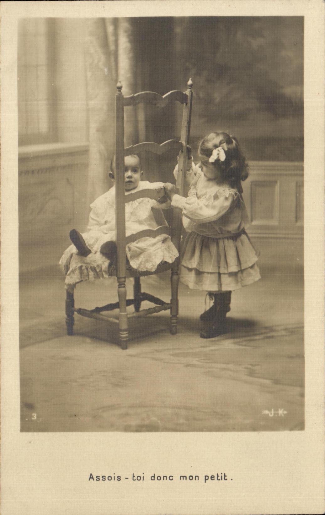 CPA Fantaisie Enfants