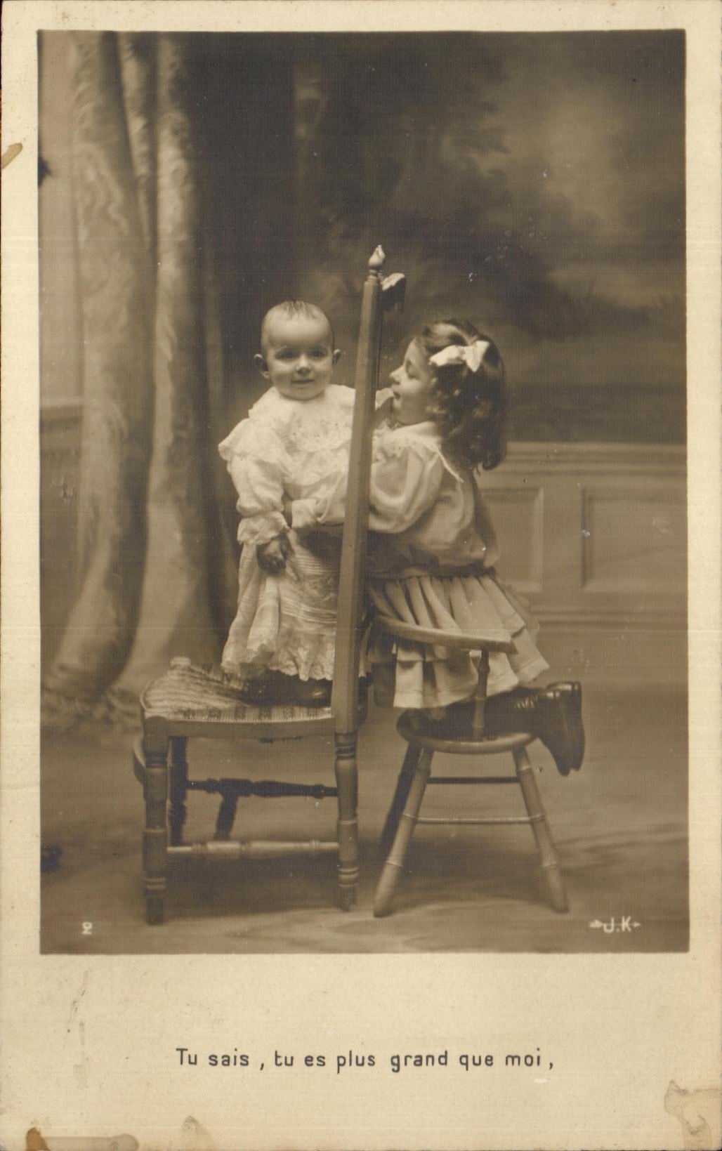 CPA Fantaisie Enfants