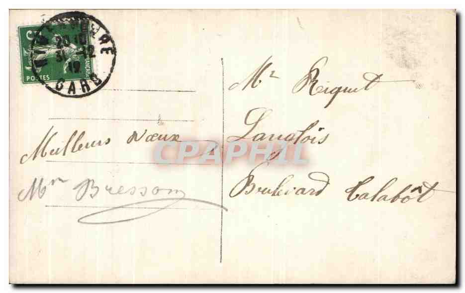 CPA Fantaisie Enfant  — Rückseite