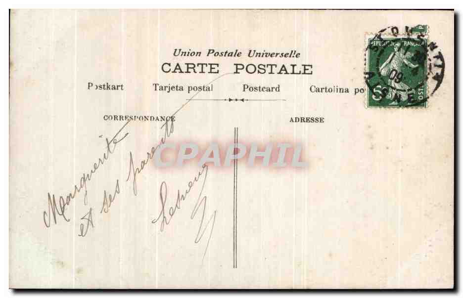 CPA Fantaisie Enfant  — Rückseite