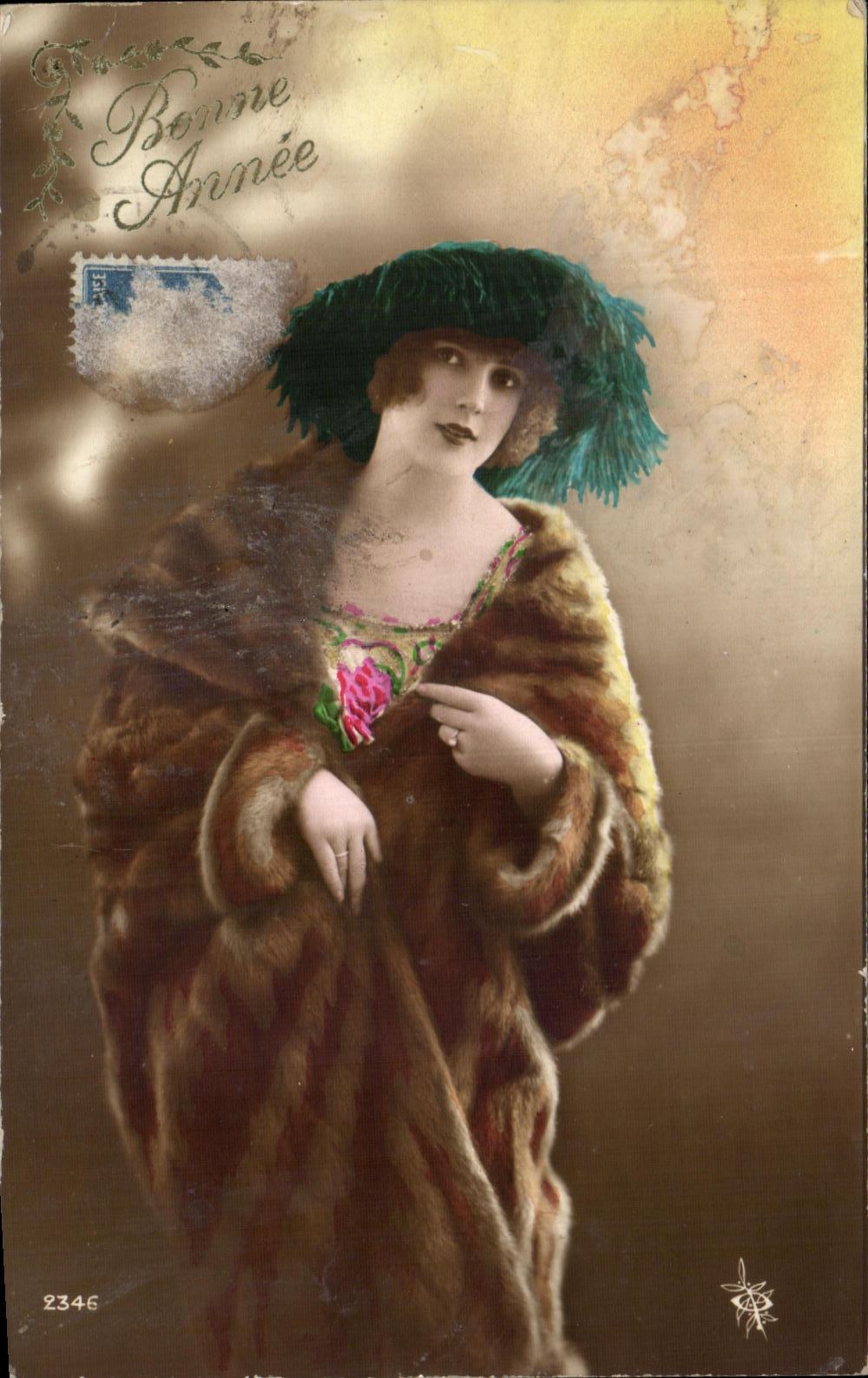 CPA Fantaisie Femme 