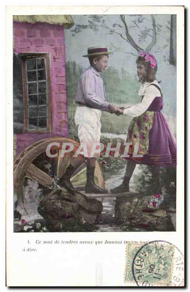 CPA Fantaisie Enfants 