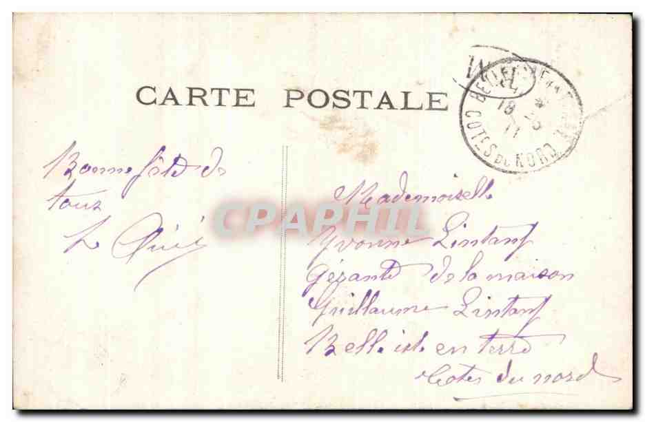 CPA Fantaisie Enfant  — Rückseite
