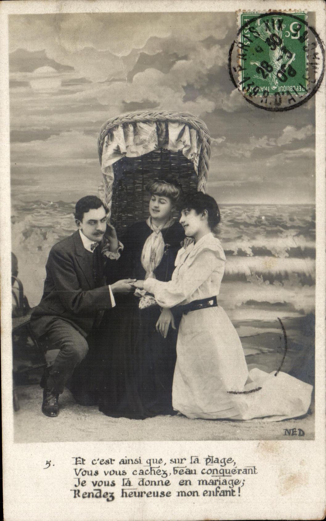 CPA Fantaisie Femmes 