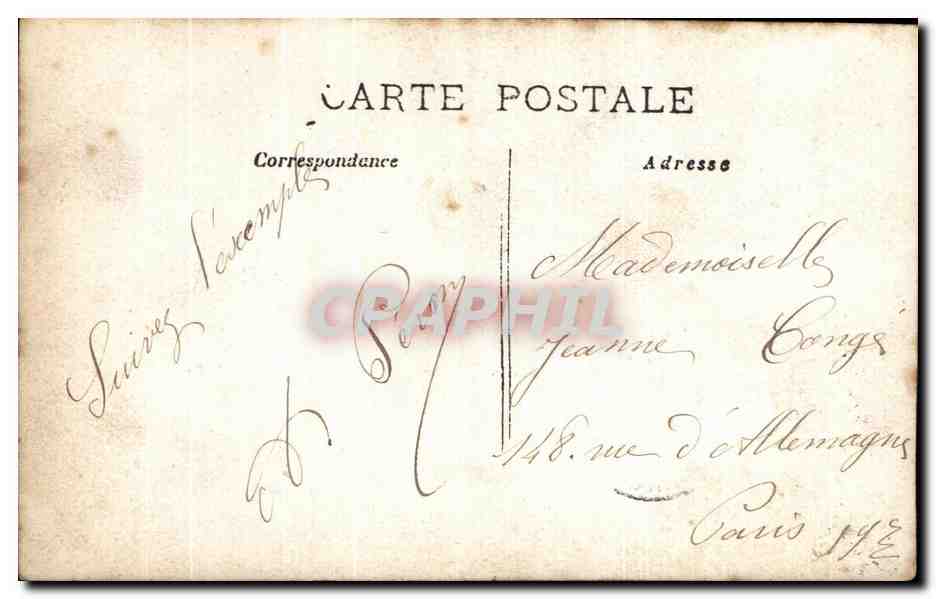 CPA Fantaisie Femmes  — Verso