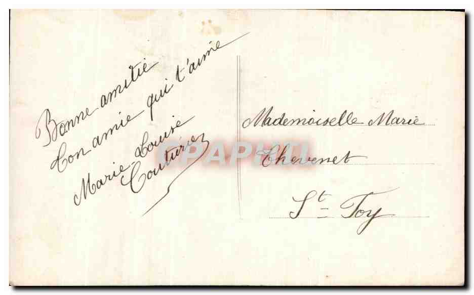 CPA Fantaisie Enfant — Rückseite