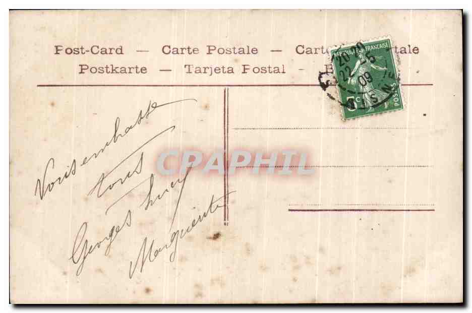 CPA Fantaisie Enfant — Rückseite
