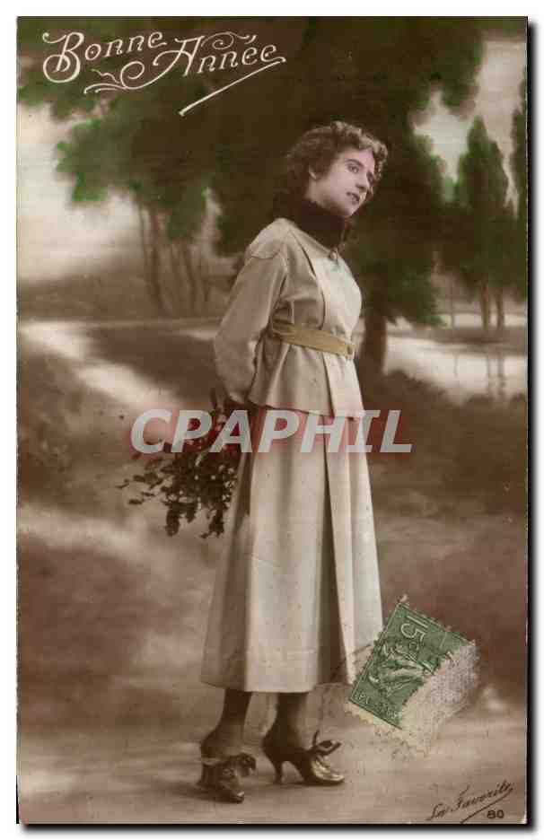 CPA Fantaisie Femme 