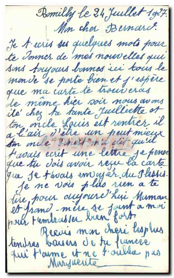 CPA Fantaisie Femme  — Verso