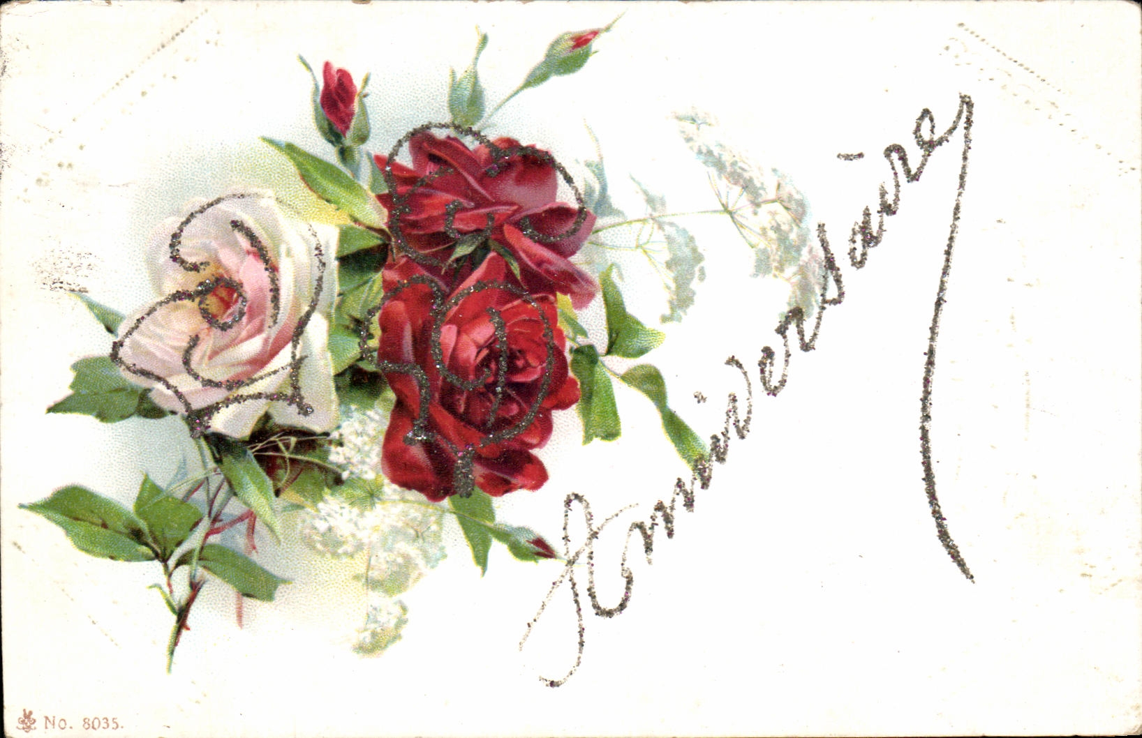 CPA Fantaisie Fleurs 