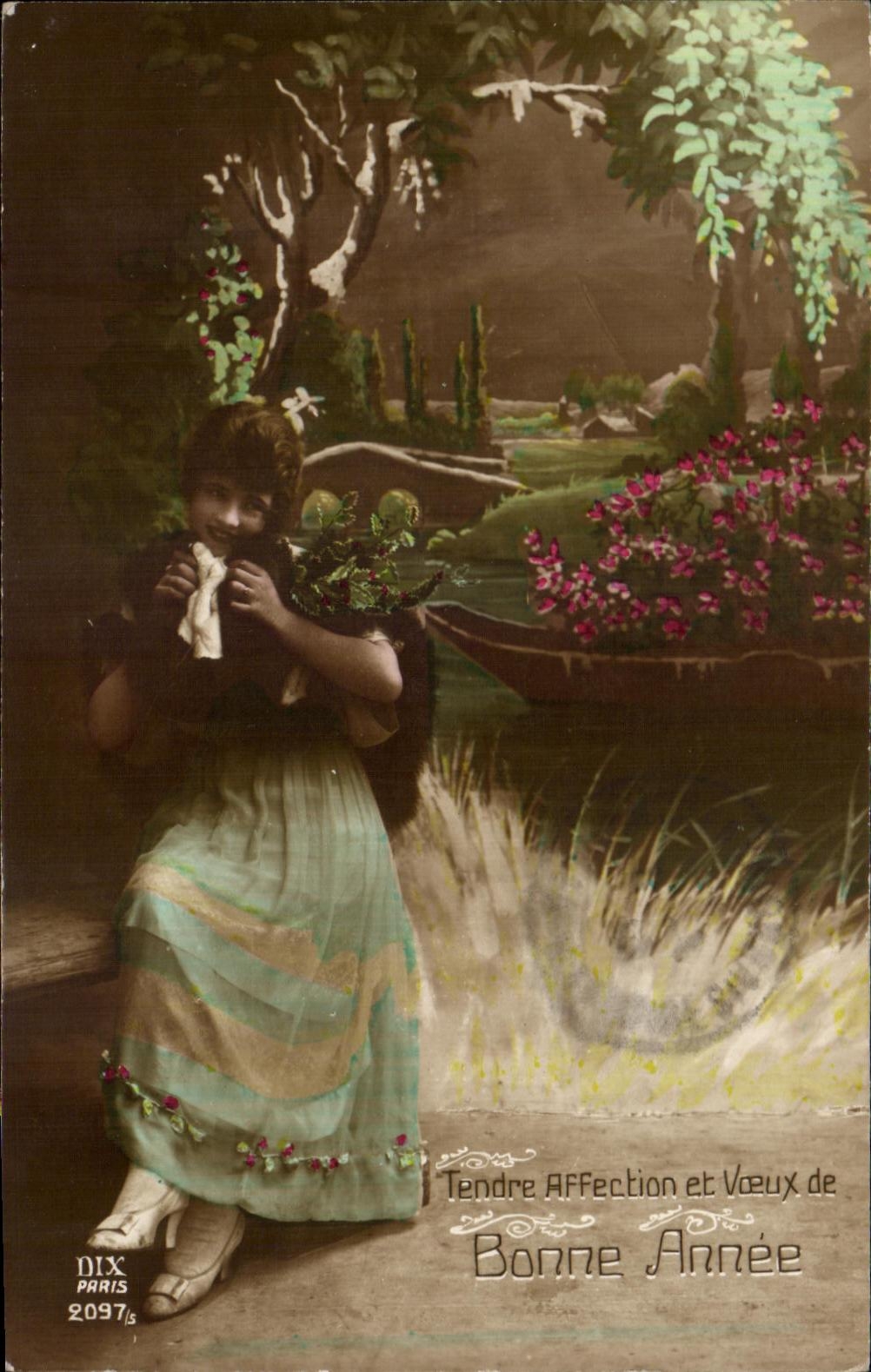 CPA Fantaisie Femme 