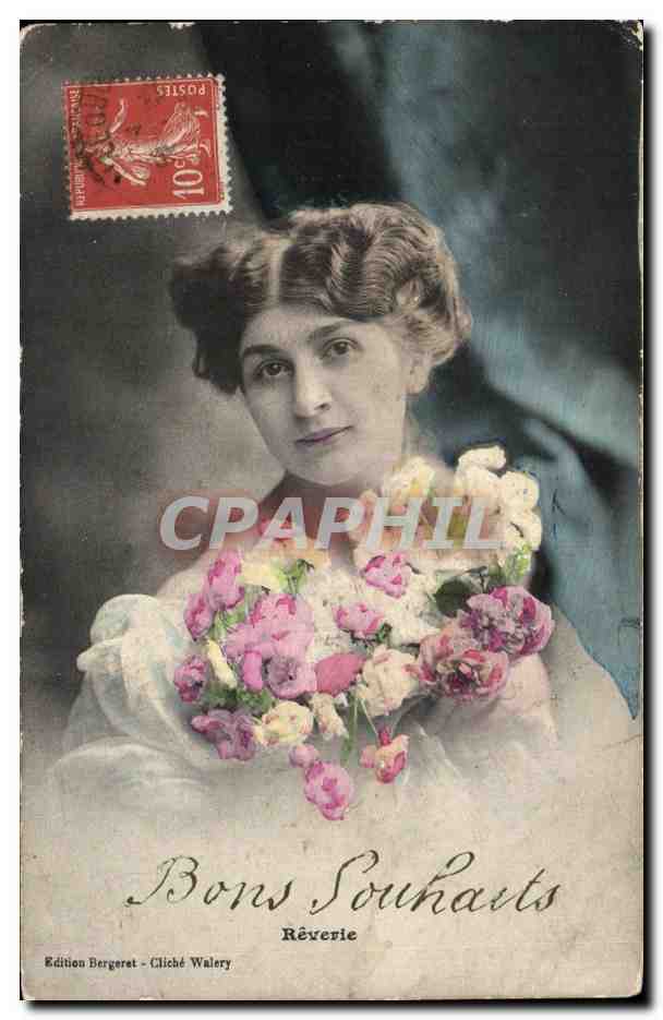 CPA Fantaisie Femme 
