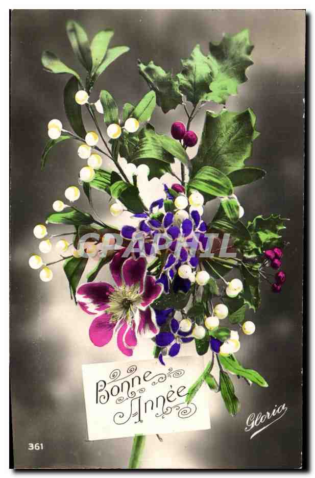 CPA Fantaisie Fleurs 