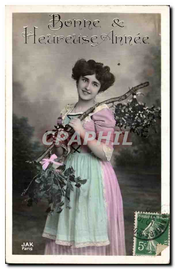 CPA Fantaisie Femme 