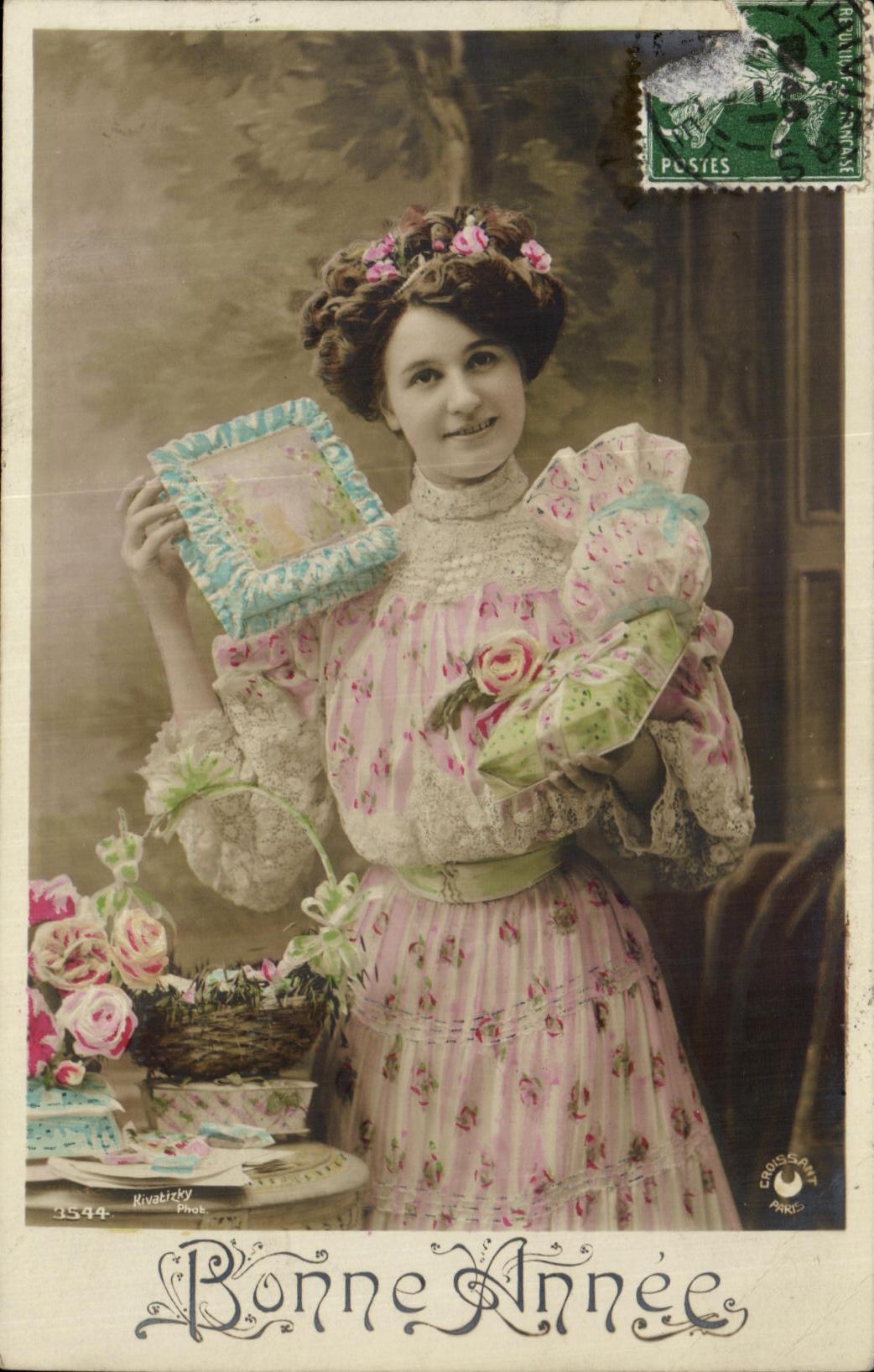 CPA Fantaisie Femme 