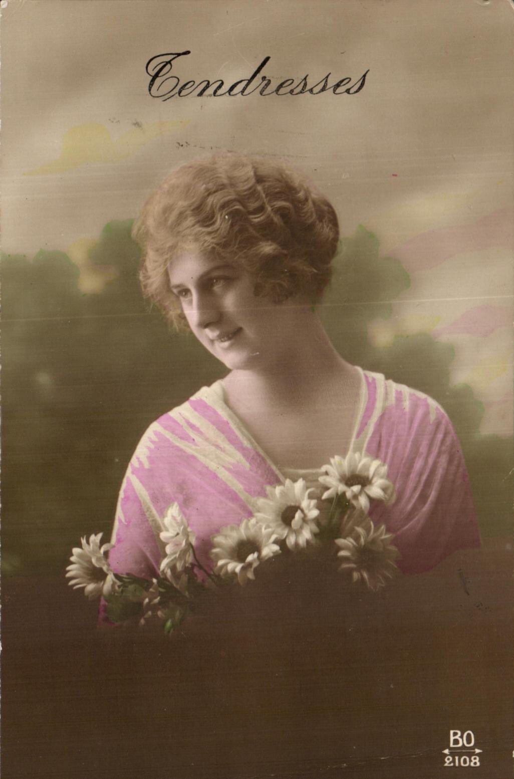 CPA Fantaisie Femme 