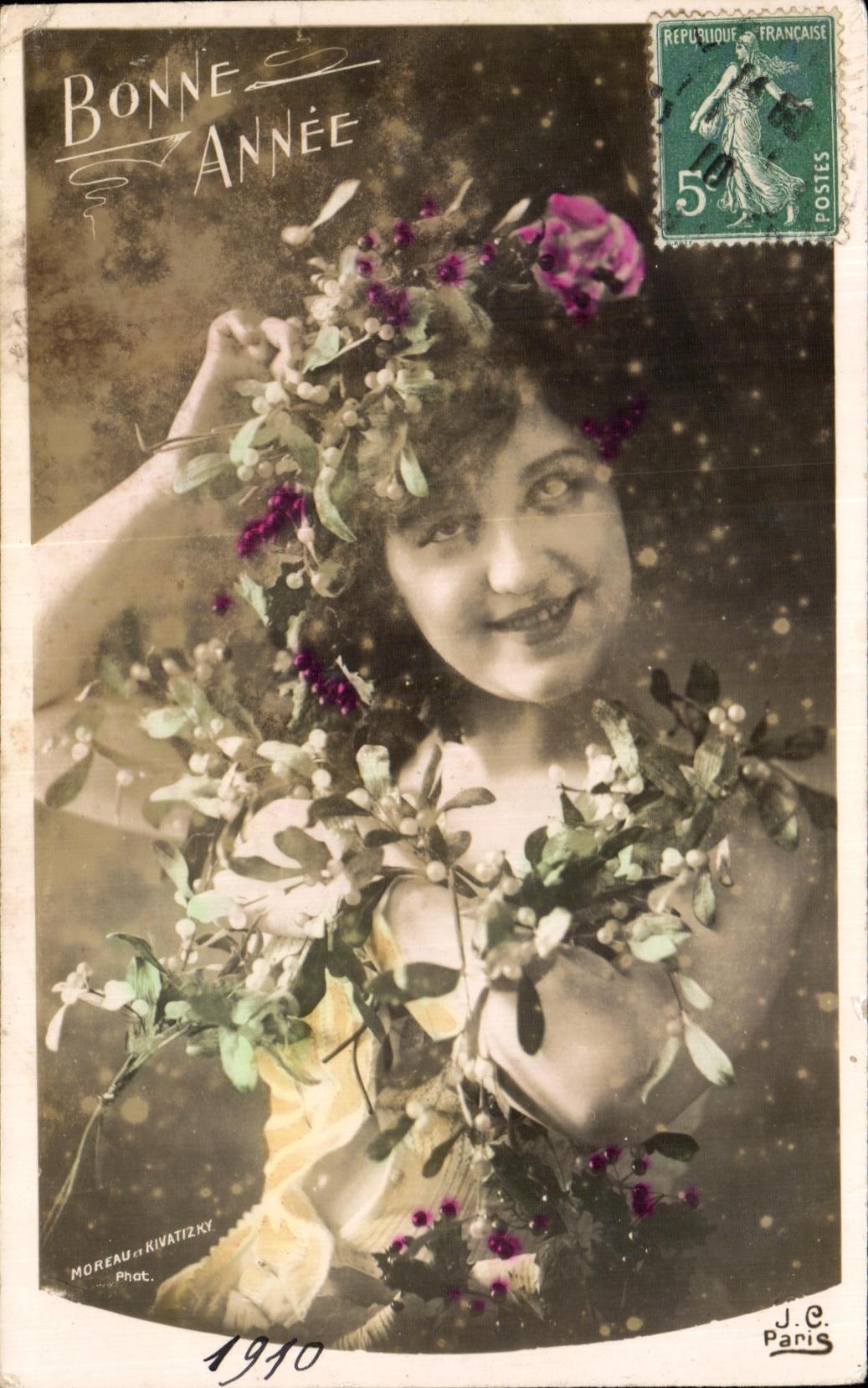 CPA Fantaisie Femme 