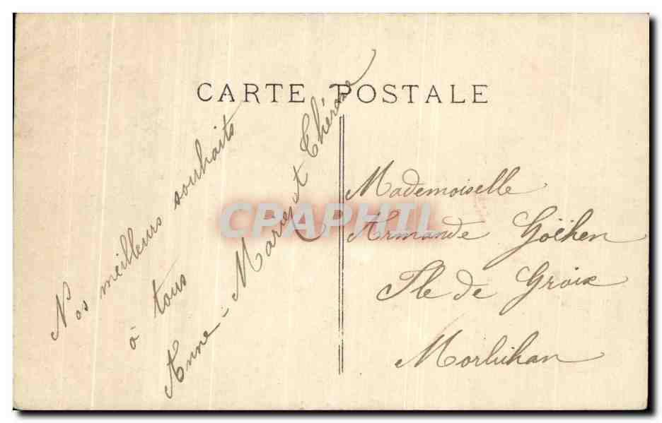 CPA Fantaisie Femme  — Verso