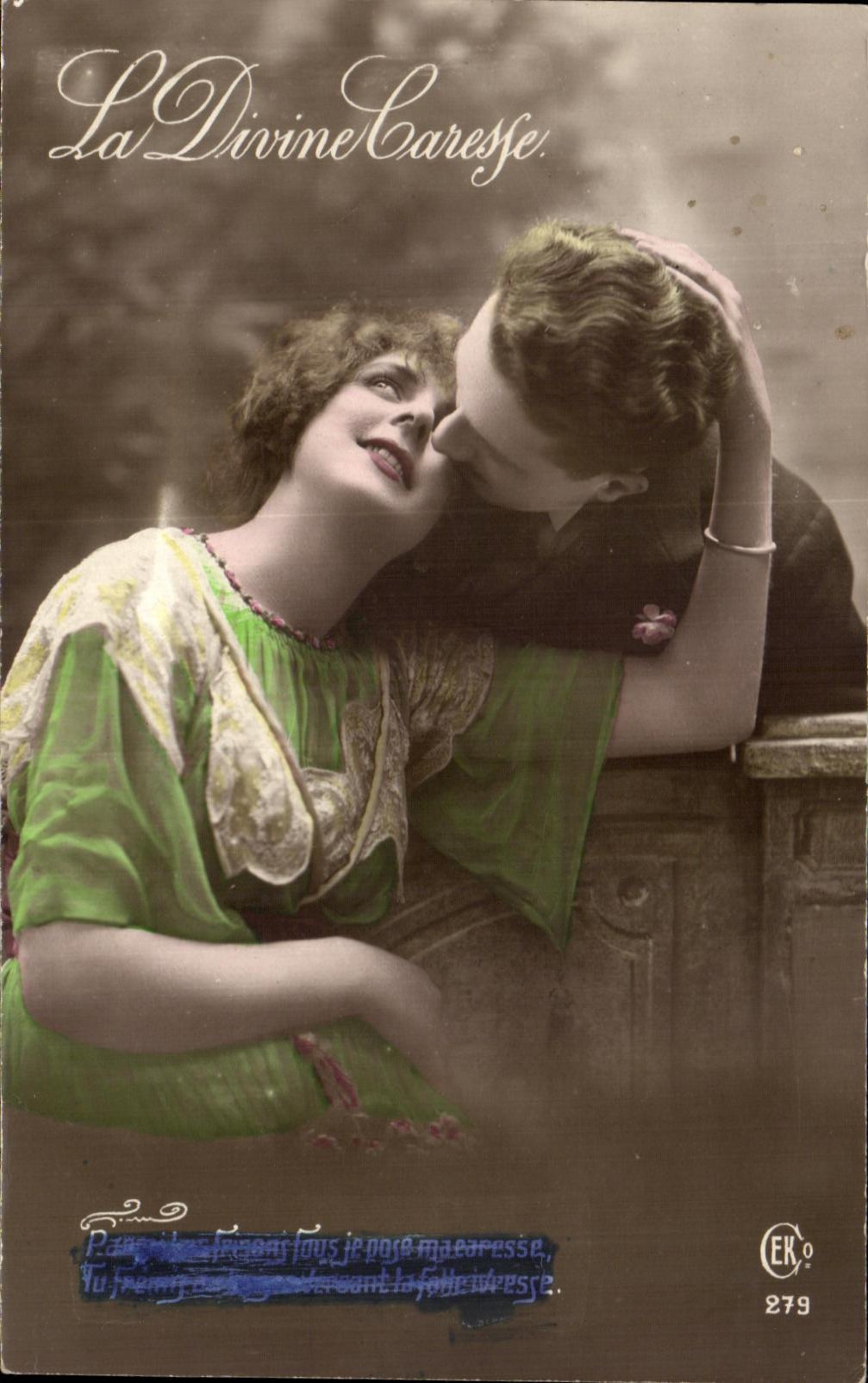CPA Fantaisie Femme 