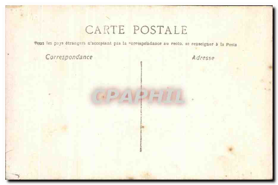 CPA Fantaisie Enfant — Rückseite