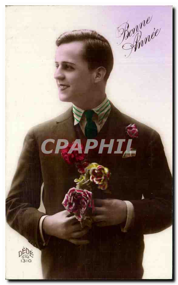 CPA Fantaisie Homme 