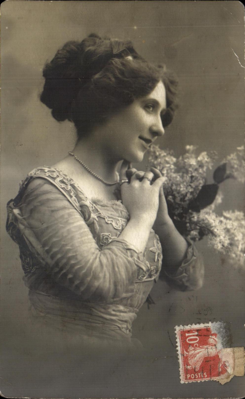 CPA Fantaisie Femme 
